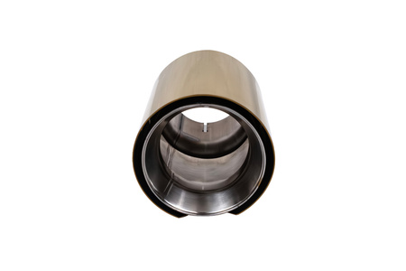 Exhaust Tip 101mm enter 70mm Gold Silver
