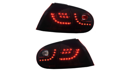 Lampy Volkswagen Golf V Tył LED Red