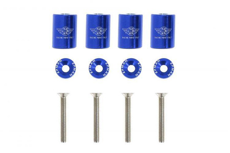 Hood Vent Spacer 6mm Blue