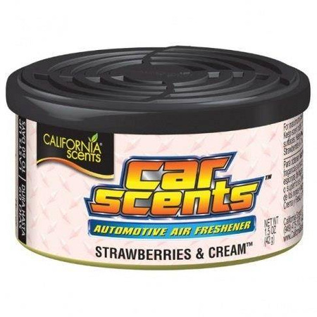 California scents Strawberries and Cream 42g (Odświeżacz)