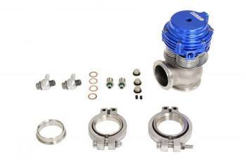 TurboWorks External WasteGate 38mm water cooled 2.5 Bar V-Band Blue