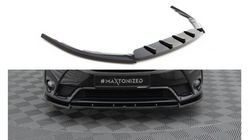 Splitter Toyota Avensis III Facelift przód v.1 Gloss Black