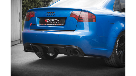 Splitter Audi RS4 B7 Rear Side v.2 Gloss Black