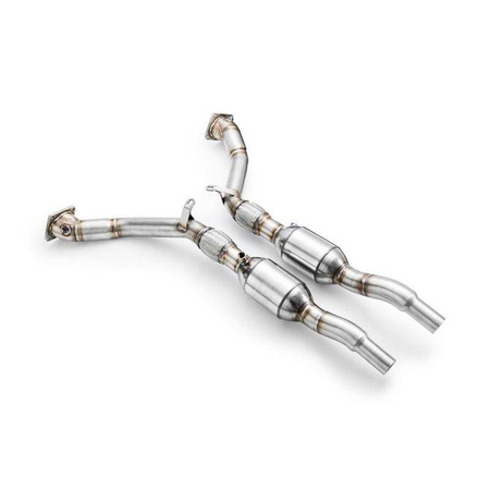 Downpipe AUDI A6, S4, S6, RS4 B5, Allroad C5 2.7 T + silencer