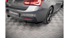 REAR SIDE SPLITTERS V.2 BMW 1 F20/F21 M-POWER FACELIFT Gloss Black