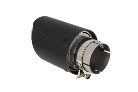 Exhaust Tip 101mm enter 65mm Carbon Matte