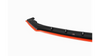 Splitter Subaru BRZ Facelift Front v.4 Gloss Black + Red