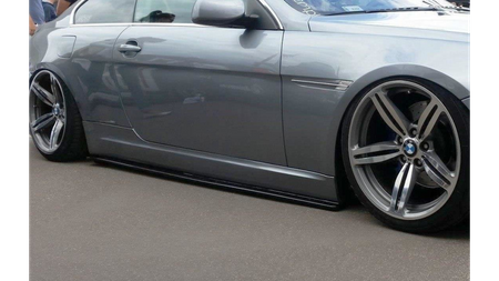 Diffuser BMW 6 E63 E64 Side Skirts Gloss Black