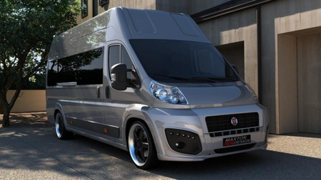 FRONT BUMPER FIAT DUCATO III WITH LED Z podkładem