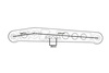 Control arms Honda Civic IV V Rear Lower Silver LCA