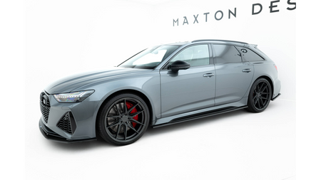 Zestaw Splitterów Audi RS6 C8 Carbon