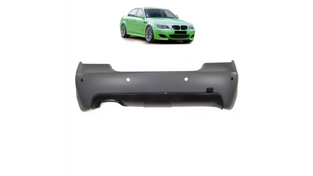 Bumper BMW 5 E60 Rear with Diffuser