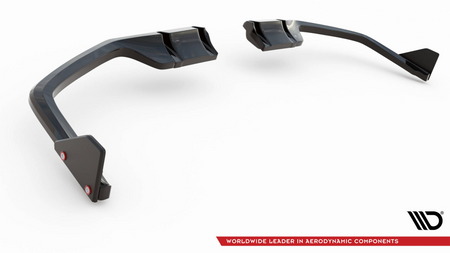 Splitter Honda Civic X Facelift Sport Tył Środkowy z Dyfuzorem + Flaps