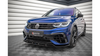 Splitter Volkswagen Tiguan II Facelift R R-Line przód v.1 Gloss Black