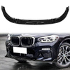 Diffuser BMW X3 G01 Front Bumper M sport Gloss Black