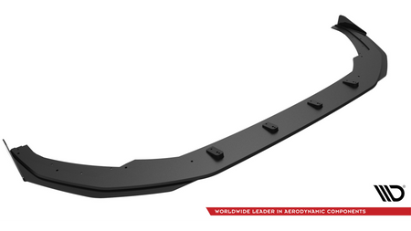 Splitter Audi A3 8Y S-Line Front Pro v.1 + flaps Black