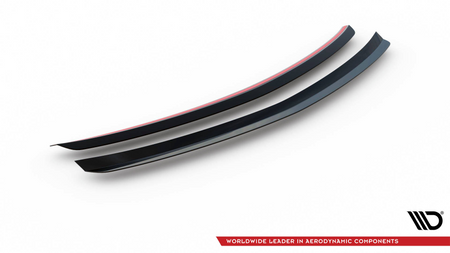 Spoiler Cap Mercedes-Benz C W204 C C204 Gloss Black