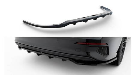 Splitter Audi A3 8Y Tył Środkowy z Dyfuzorem