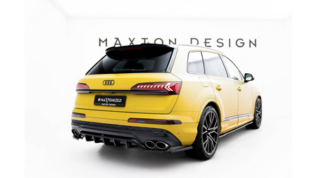 Splitter Audi SQ7 Mk2 Facelift Tył Środkowy z Dyfuzorem