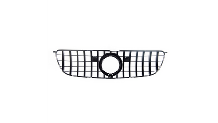 Grill Mercedes-Benz GLS X166 Facelift GT Chrome & Black Camera DAMAGED