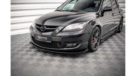 Splitter Mazda 3 I MPS Front Pro v.1 + flaps Black-Red