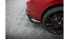 Splitter Volkswagen Golf 8 GTI GTE Rear Side v.2 + Flaps Gloss Black