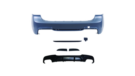 Zderzak BMW 3 E91 Tył z dyfuzorem