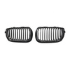 Grill BMW 3 E46 Facelift Compact pojedyncze żeberka Matt Black