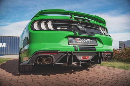 Diffuser Ford Mustang VI GT Facelift Rear Street Pro Black