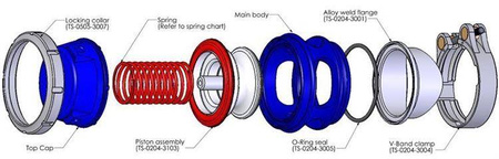 Turbosmart BLOW OFF Race Port 50MM Supercharged