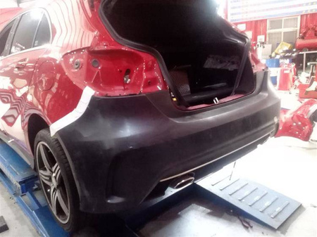 Bumper Mercedes-Benz A W176 Rear AMG Style