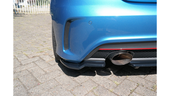 Splitter Mercedes-Benz A W176 AMG-LINE Rear Side Gloss Black