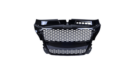 Grill Audi A3 8P Facelift Gloss Black