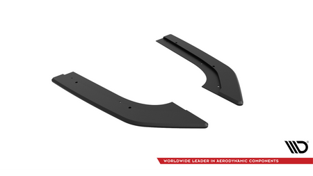 Splitter Audi RS3 8Y Tył Boczne Street Pro Black-Red