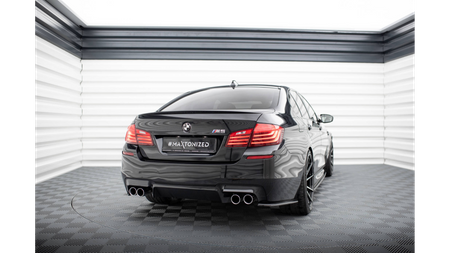 Splitter BMW 5 F10 M-Pack Tył Boczne Gloss Black