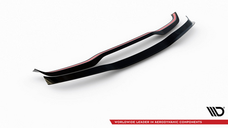 Spoiler Cap Porsche Cayenne II Gloss Black