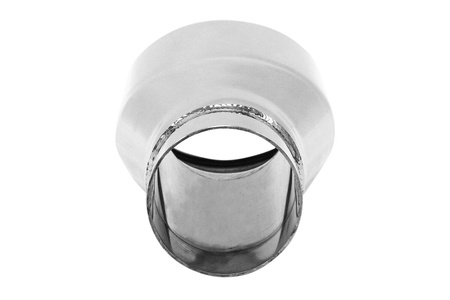 Końcówka tłumika 115x83mm wejście 70mm Polerowana