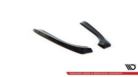 REAR SIDE SPLITTERS AUDI A4 B7 Gloss Black