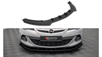 Splitter Opel Astra GTC OPC-Line J Front Pro v.1 + flaps Black-Red