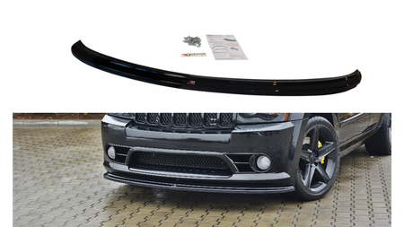 Splitter Jeep Grand Cherokee WK STR8 Front v.1 Gloss Black