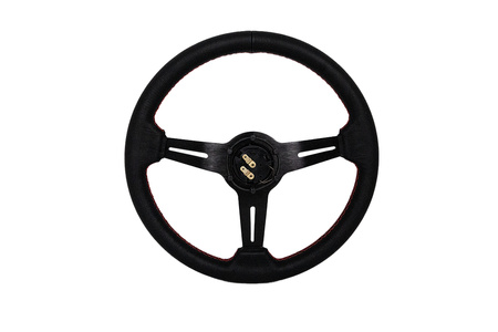 Steering wheel Pro 350mm offset:40mm Leather Black