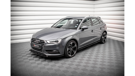 Dokładka Audi A3 8V Progi Gloss Black
