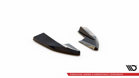 Splitter Audi e-Tron GT Rear Side v.2 Gloss Black
