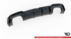 Diffuser Audi S3 8V Facelift Rear Valance Gloss Black