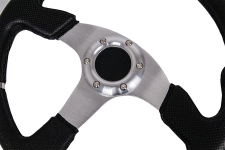 Steering wheel Pro 350mm offset:0mm Leather Black