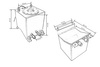 Fuel tank 10L TurboWorks Aluminum