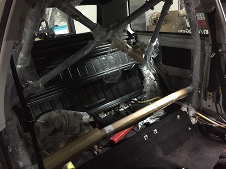 Bolt-in Half Roll Cage VW Golf 5 6 Black