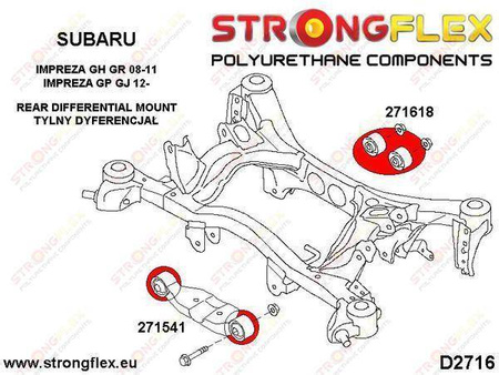 Full suspension bush kit SPORT