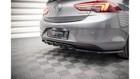 Splitter Opel Insignia II Rear Central with Diffuser Gloss Black