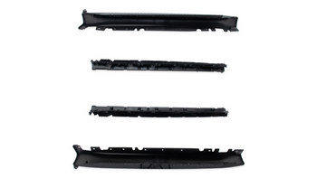 Side Steps BMW X5 E70 Aluminium Black